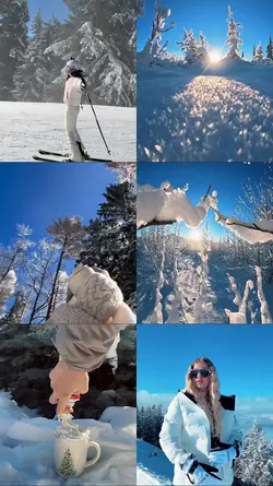 winter collage