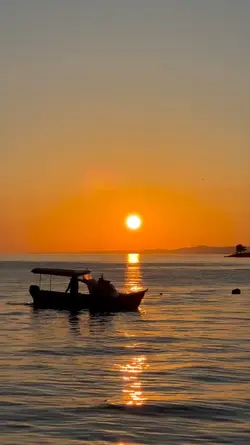 cinematic sunset