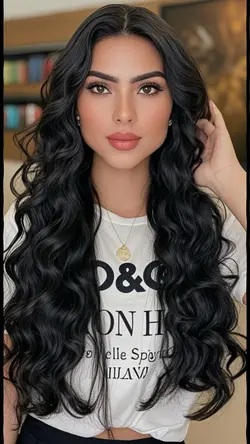 Cabelo ondulado 