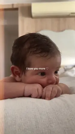 I love you more baby