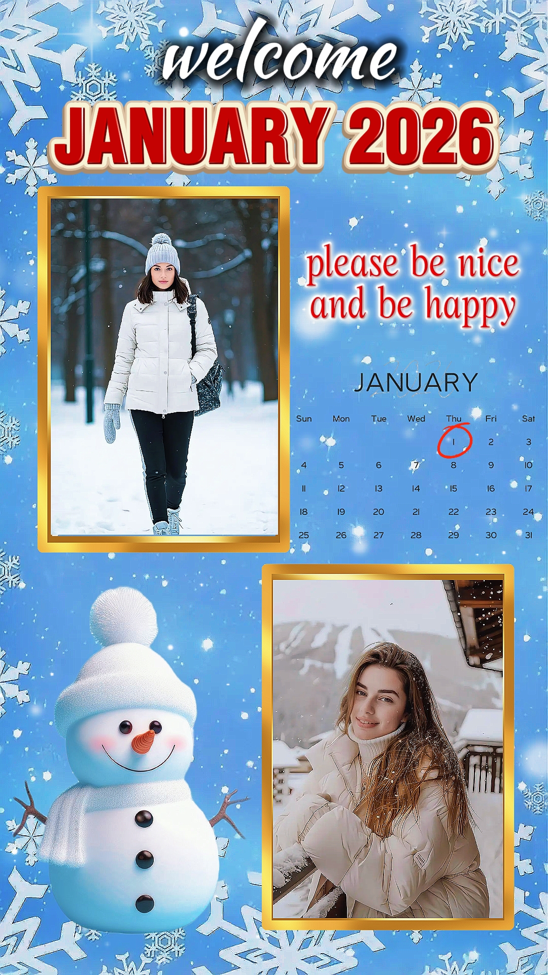 2026 January New Template - Pippit