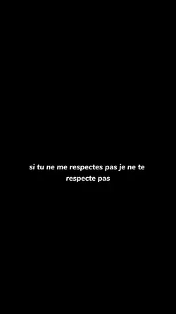 respectes