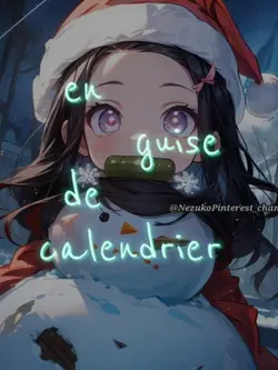 calendrier de lavent
