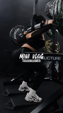mini vlog workout 