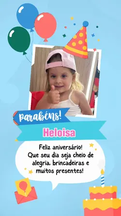 Feliz aniversário 