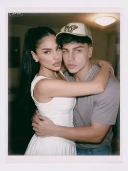 Polaroid couple