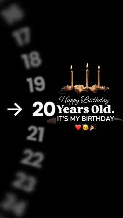 20 Years Old HBD