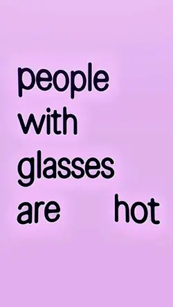 PEOPLE WITH GLASSES 