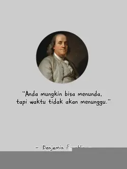 Waktu adalah emas