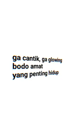 ga cantik,ga glowing