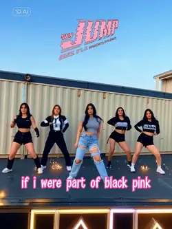 jump black pink 