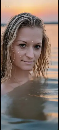 KI Wasser Porträt