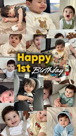 Happy 1st birthday