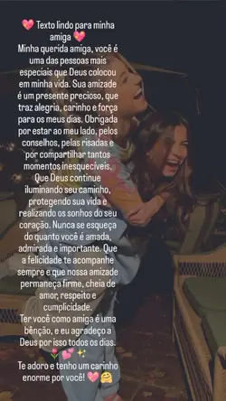 para minha best