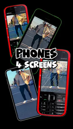 📱X 4
