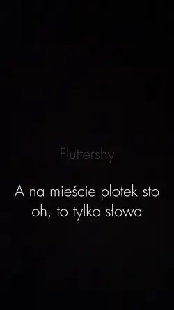 Przyzwyczaiłam się..