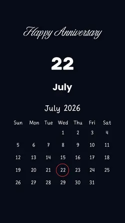 anniv 22 july