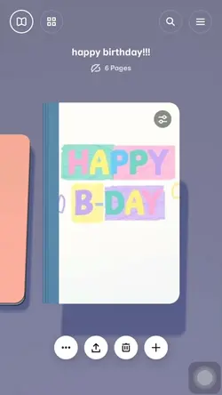 scrapbook hbd