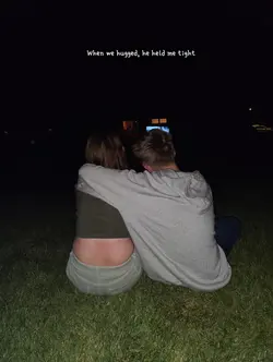 Then he kissed me 