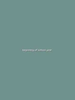 end of school 