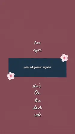 pic of ur eyes