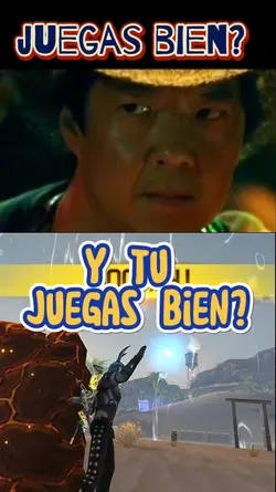 y tu juegas bien?