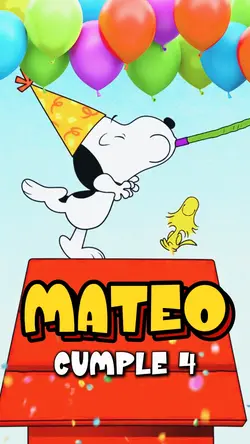 Snoopy invitacion