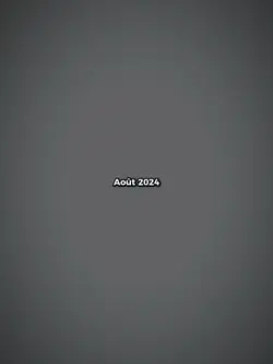 Août 2024/2025/2026