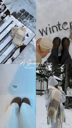 aa snowy day
