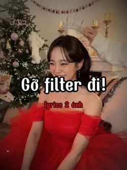 Gỡ filter đi!