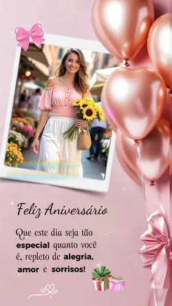 Cartão de Aniversári