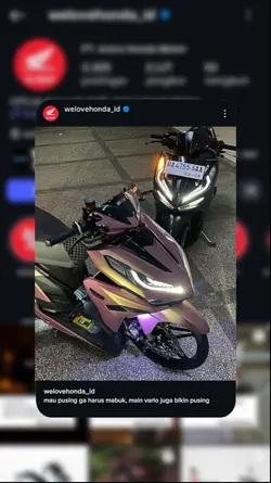POSTINGAN IG HONDA