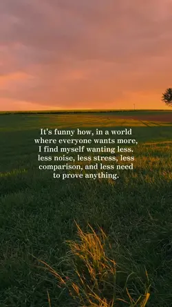 Less is more