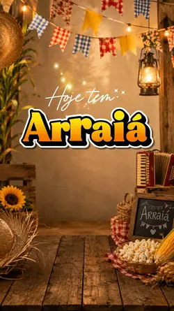 Hoje tem arraiá