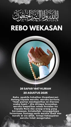 Rebo Wekasan 2025