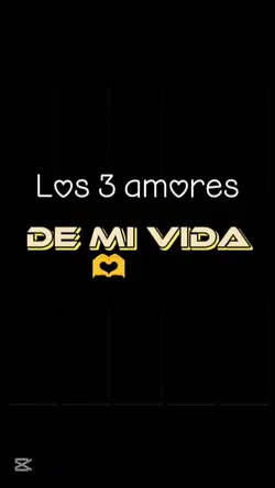 Mis tres amores
