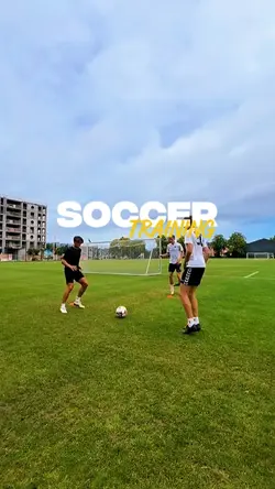 SOCCER TRAINING.