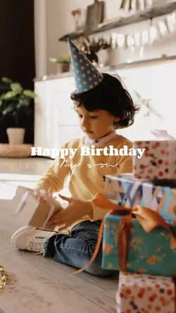 Happy birthday son