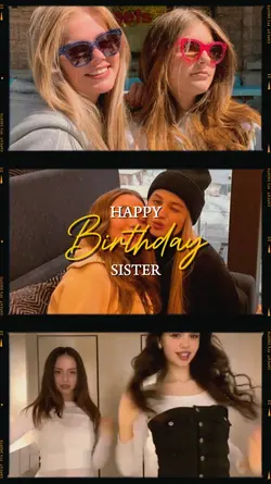 birthday my sister