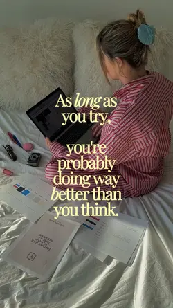 As long as you try