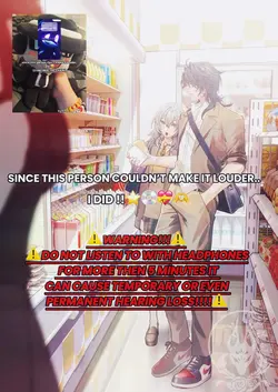 I made it louder 