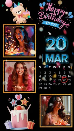Birthday 20 MARCH 