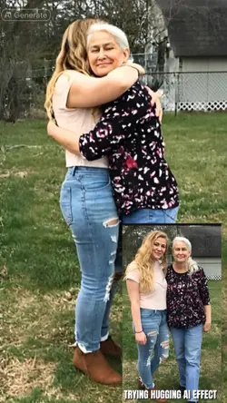 Hugging AI Filter 