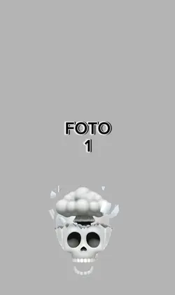 Skull Face Template