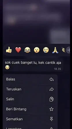 so cuek banget lu