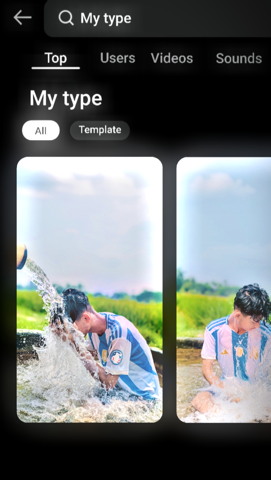 capcut template cover