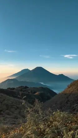 gunung view