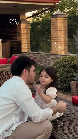dad and daughter