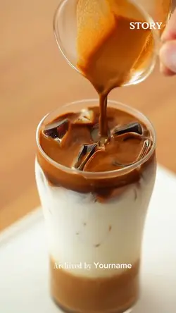 making a drink