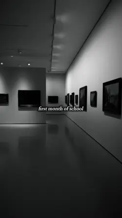 first month of scho.